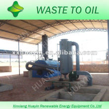 waste household plastics disposal to fuel oil machine